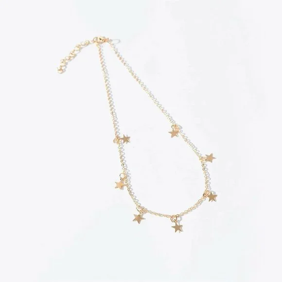 Star Chain Choker - Picture 2 of 2